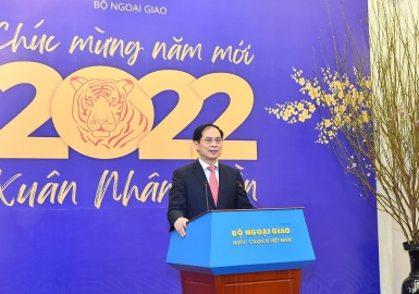 Bộ trưởng Ngoại giao Bùi Thanh Sơn chỉ rõ 4 trọng tâm của công tác đối ngoại năm 2022